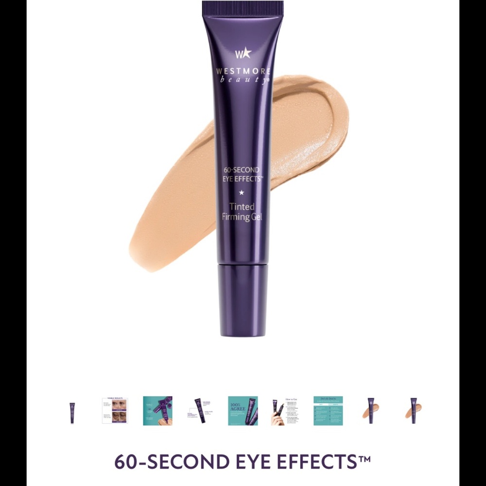 New Westmore  beauty tinted 60-second eye lift cream - Picture 3 of 6